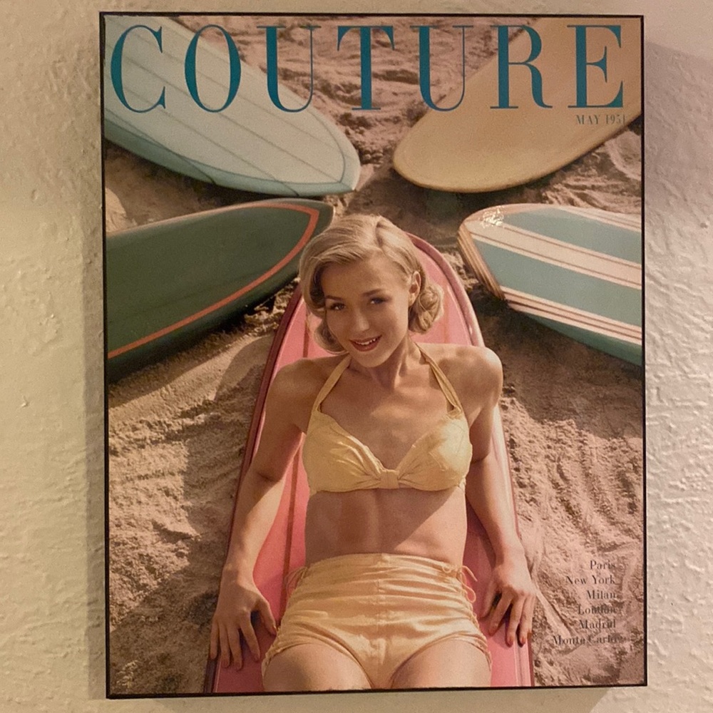 Couture magazine cover May 1951